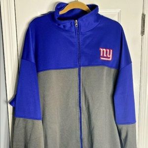 New York giants field track jacket 4XL NWT
